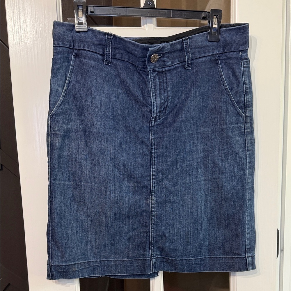 BANANA REPUBLIC Denim Mini Pencil Skirt Size 10